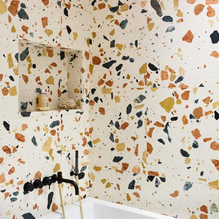 Losas Bianco Terrazzo Multicolor (5)