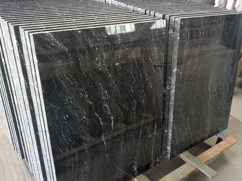 American Black Granite Tiles