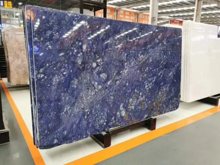 Brazil Sodalita Granite Slab Brazil Sodalita Granite Slab