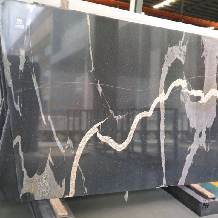 Luxury Black Horse Granite Slabs (4)