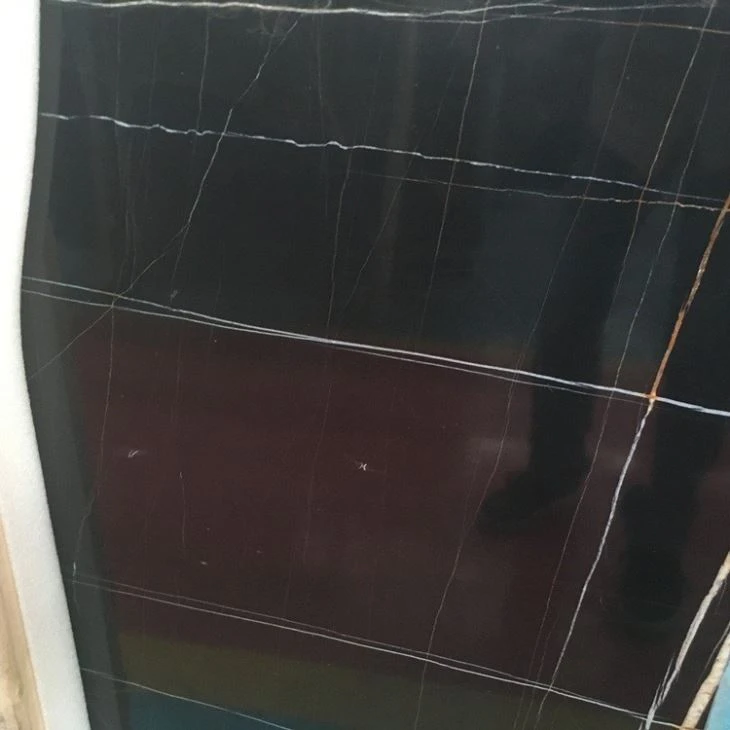 Sahara Noir Black Marble Slabs (2) Sahara Noir Black Marble Slabs (2)