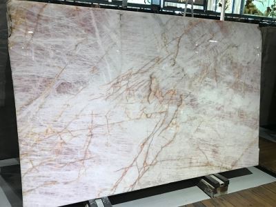 Rosa Wow losas de cuarcita rosa