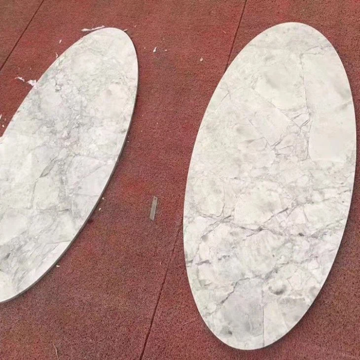 Super White Quartzite Table Top (2) Super White Quartzite Table Top (2)