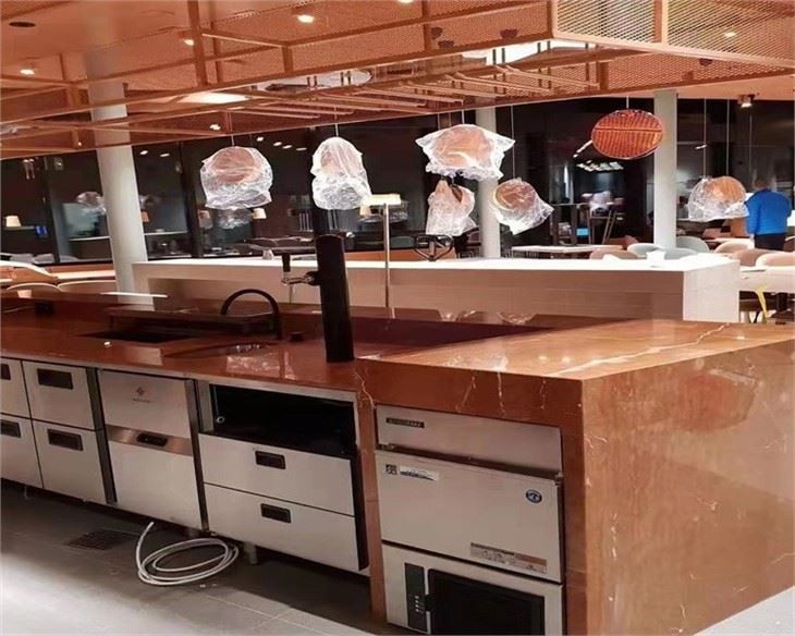 Rojo Alicante Marble countertop Rojo Alicante Marble countertop