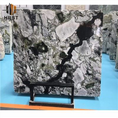 Losas de esmeralda de jade frío de mármol verde