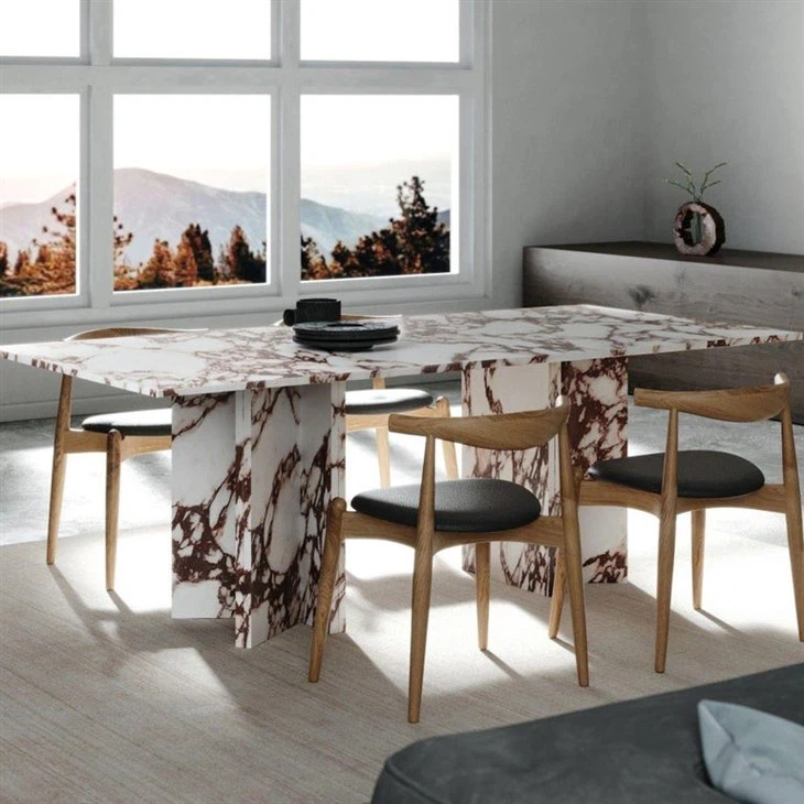 marble table