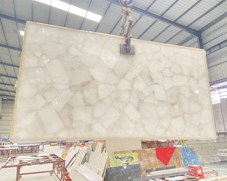 Cristallo Quartzite Slab Cristallo Quartzite Slab