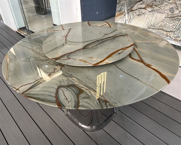 Blue Stone Table Blue Stone Table