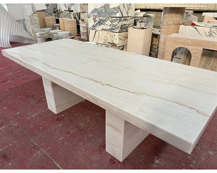 Modern White Marble Dining Table Modern White Marble Dining Table