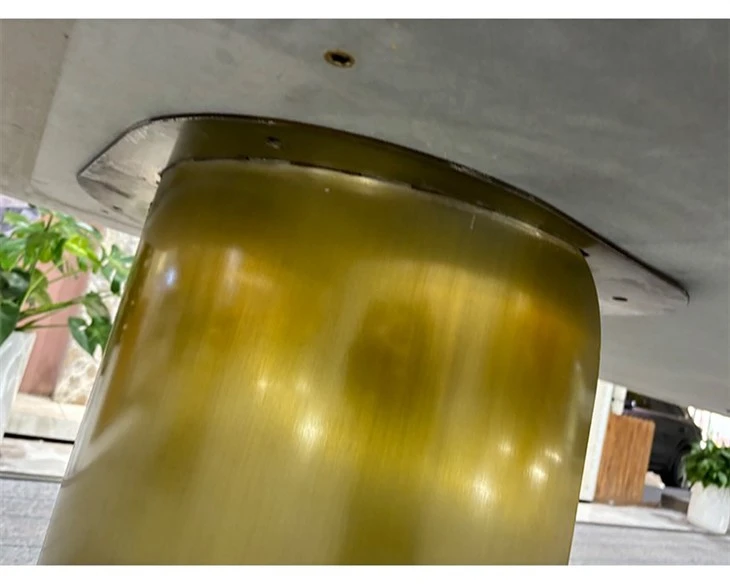 green table leg