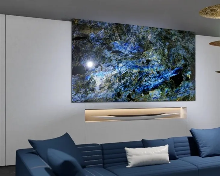 Emerald Blue Granite wall Emerald Blue Granite wall